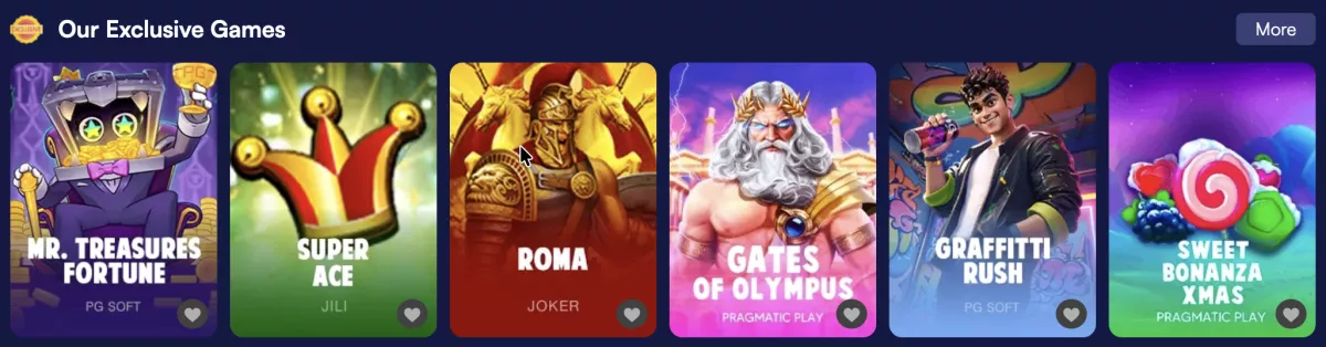 22win exclusive games